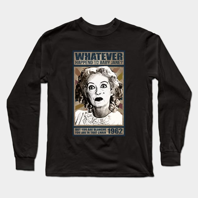 Baby Jane 1962 Long Sleeve T-Shirt by iceeagleclassic